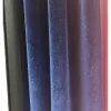 Deep blue suede fabric curtains, lace door curtains, Thai imported curtain fabric, calligraphy style Item Picture
